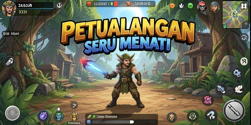 Tangkapan layar gameplay 333I yang mendebarkan dan penuh tantangan.