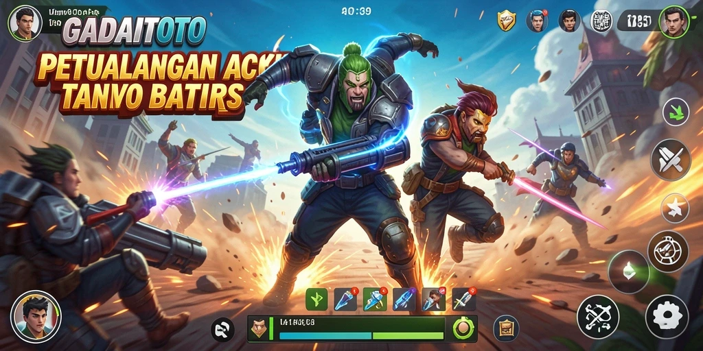 Tangkap momen aksi mendebarkan dalam GADAITOTO.