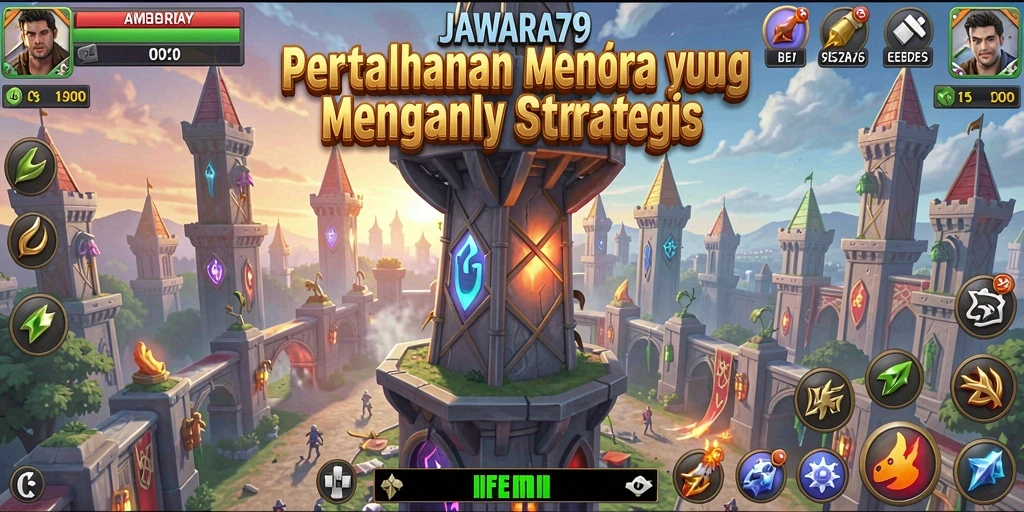 Tampilan gameplay JAWARA79 yang seru dan penuh aksi Tower Defense.