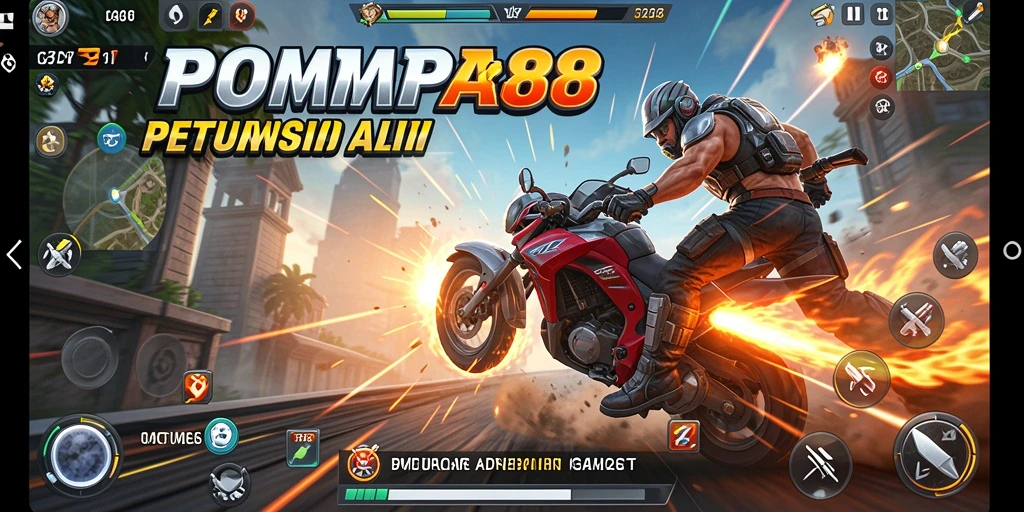 Screenshot POMPA88 menunjukkan aksi seru dalam pertarungan.