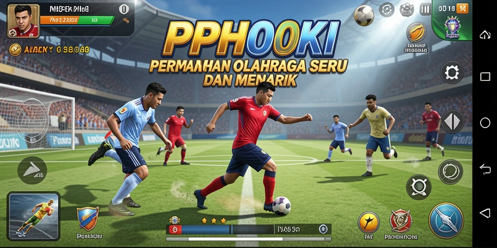 Screenshot menampilkan pertandingan olahraga yang menarik di PPHOKI.