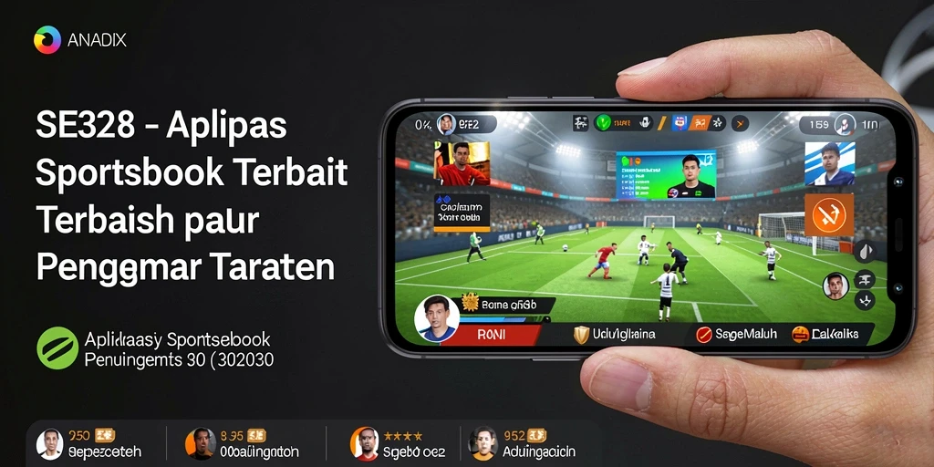 Tangkapan layar SE328 menampilkan tata letak taruhan olahraga yang menarik.