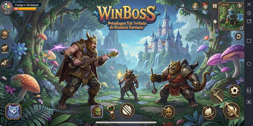 Screenshot menampilkan gameplay seru dalam dunia petualangan.