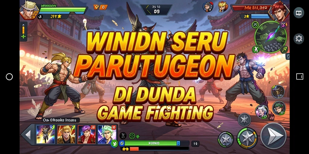 Gameplay epik WINIDN dengan pertarungan yang mendebarkan.